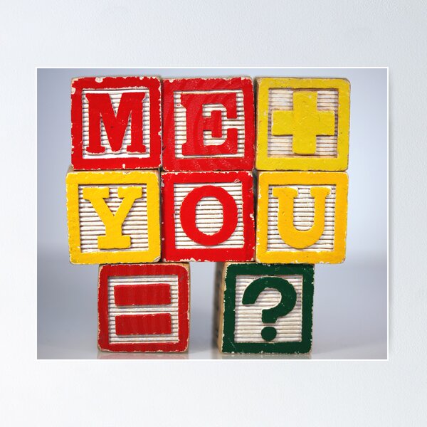 Item preview, me + you= ? designed and sold by jsbb123.