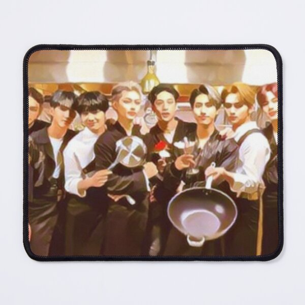Item preview, Gods Menu block coloured art print designed and sold by jungkookieswife.
