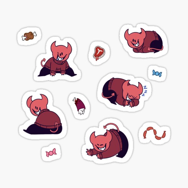 Kevin from the Spooky Month ? Sticker for Sale by Vincentstan