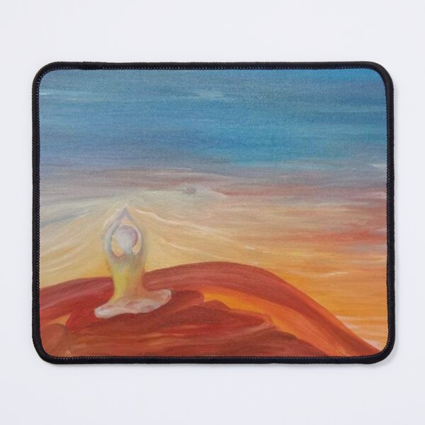 Item preview, Meditate original oil painting designed and sold by Valerie Daggett.