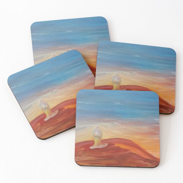 Item preview, Meditate original oil painting designed and sold by Valerie Daggett.