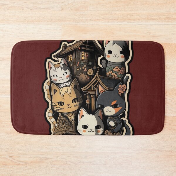 Item preview, Cat Village #1 (Inspired by Houtong Cat Village, Taiwan) designed and sold by DreamsGD.