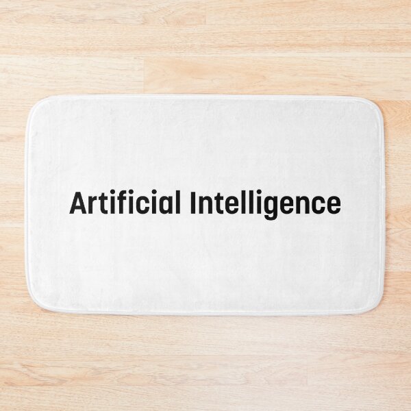 Item preview, Artificial Intelligence (Black Text) designed and sold by STUDIO-72.