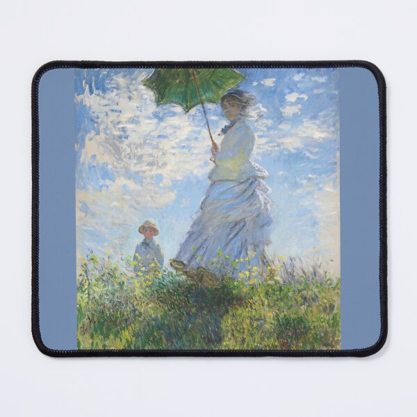 Artikelvorschau, Claude Monet Frau mit Sonnenschirm entworfen und verkauft von NewNomads.