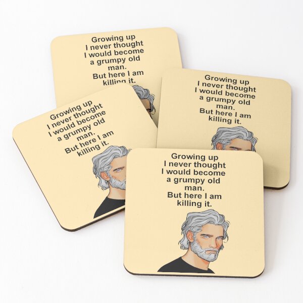 Item preview, Grumpy Old Man. designed and sold by artmovementspgh.