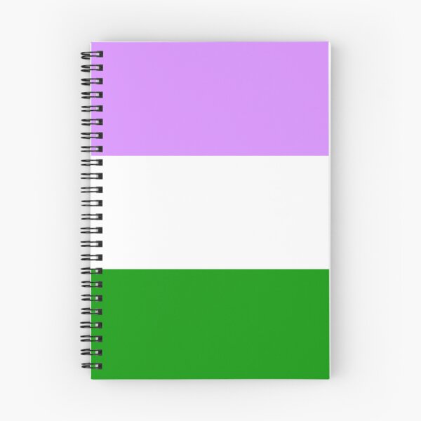 Aperçu de l'œuvre Drapeau Genderqueer créée et vendue par Elsie Lynn Starkey.