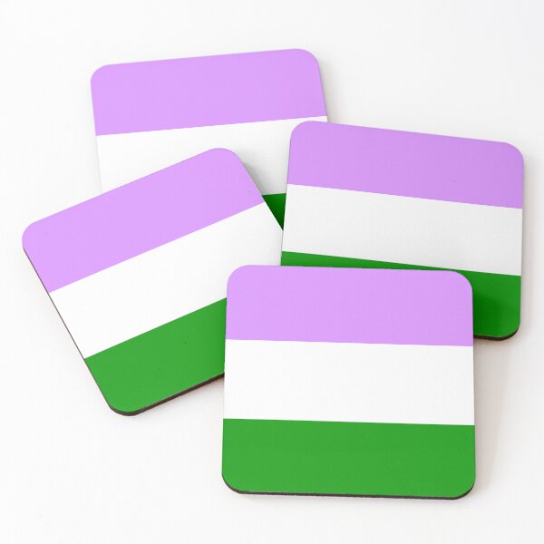 Item preview, Genderqueer Flag designed and sold by Elsie Lynn Starkey.