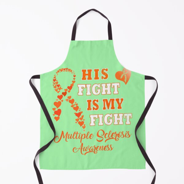 Item preview, His Fight Is My Fight Multiple Sclerosis Awareness designed and sold by Deco-Design.