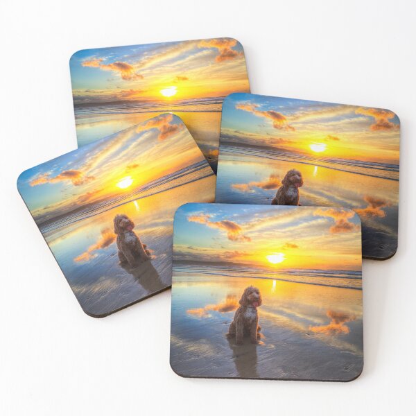 Item preview, Cockapoo, Hayle Beach Sunset designed and sold by Paul Thompson Photography.