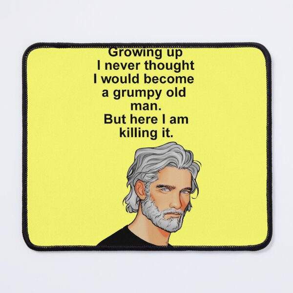 Item preview, Grumpy Old Man. designed and sold by artmovementspgh.