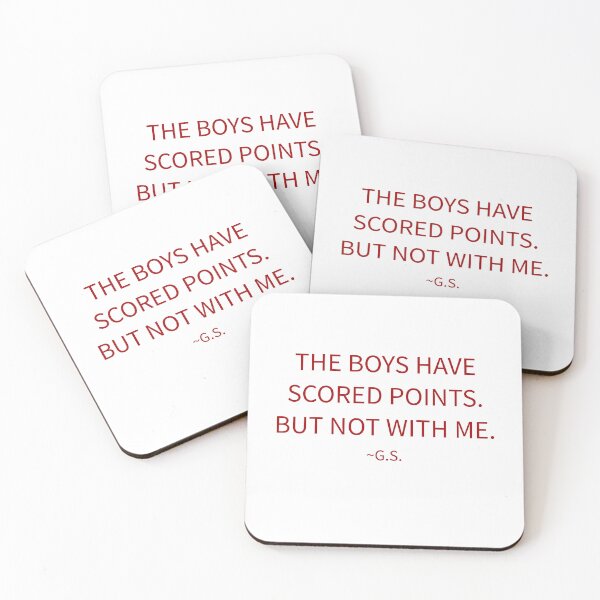 Item preview, The Boys Have Scored Points But Not With Me" - Funny Guenther Steiner Quote Design for Racing Fans designed and sold by emmamarlene.