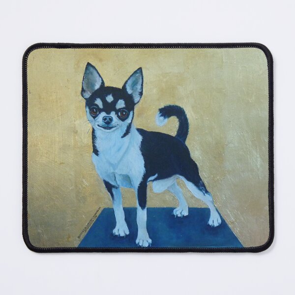 Item preview, Jet! Short haired Chihuahua designed and sold by M. E. Bilisnansky McMorrow.
