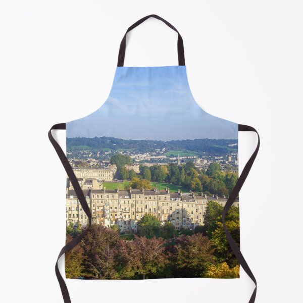 Item preview, Marlborough Buildings - Aerial Image of Bath, Somerset, UK designed and sold by FOLK ART FUSION by heidiannemorris.