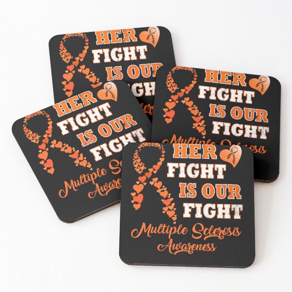 Item preview, Her Fight Is Our Fight Multiple Sclerosis Awareness designed and sold by Deco-Design.