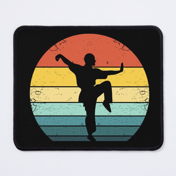 Item preview, Vintage Kung Fu Shaolin Fighter in the Sunset designed and sold by KleverOlivier.
