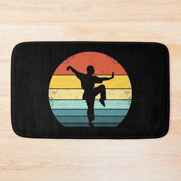 Item preview, Vintage Kung Fu Shaolin Fighter in the Sunset designed and sold by KleverOlivier.