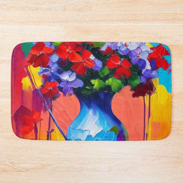 Item preview, Geranium Flowers designed and sold by HOMEDESIGNPRINT.