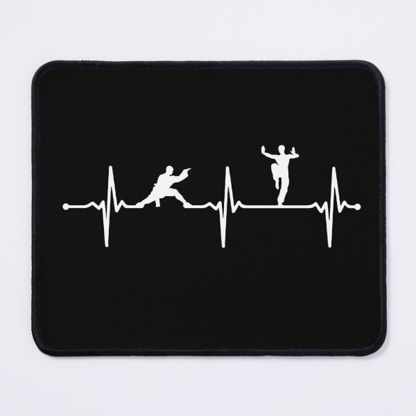 Item preview, I Love Kung Fu Heartbeat Ecg Lineart Wv designed and sold by KleverOlivier.