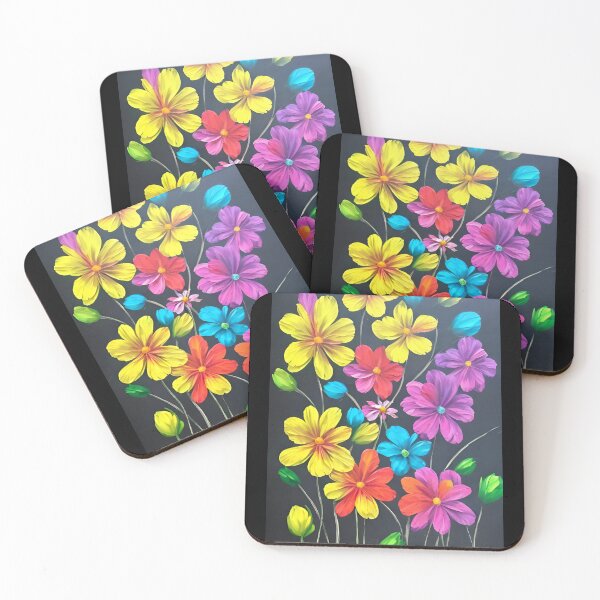 Item preview, Colorfu Flowers Art  designed and sold by Haya710.
