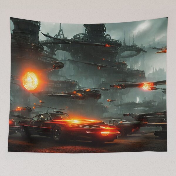 Item preview, Cyberpunk City IX designed and sold by Hyper-Store.