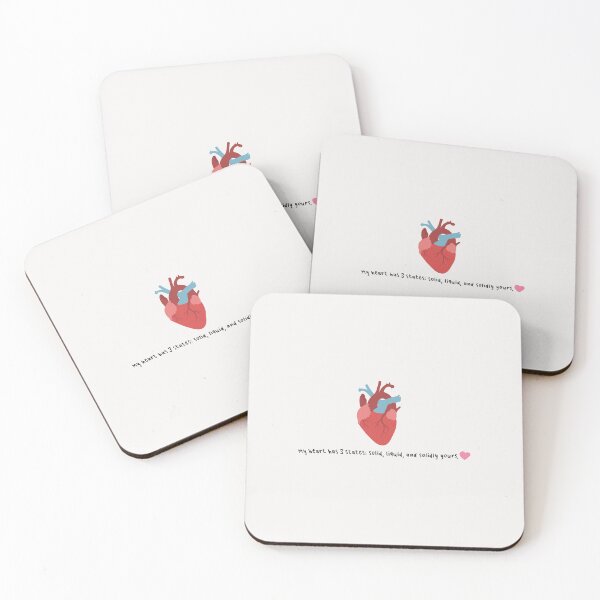 Item preview, my heart has 3 states: solid, liquid and solidly yours designed and sold by Pinu92.