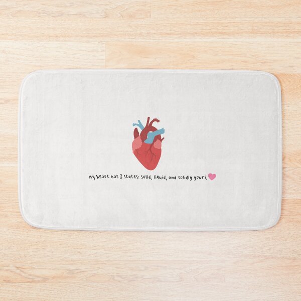 Item preview, my heart has 3 states: solid, liquid and solidly yours designed and sold by Pinu92.