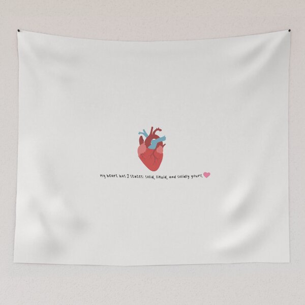 Item preview, my heart has 3 states: solid, liquid and solidly yours designed and sold by Pinu92.
