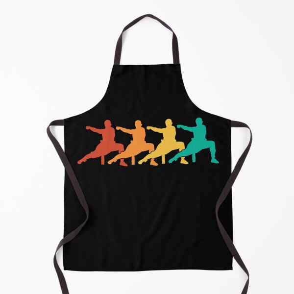 Item preview, Retro Kung Fu Shaolin Silhouettes designed and sold by KleverOlivier.
