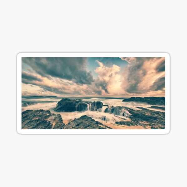 Currumbin pano Sticker