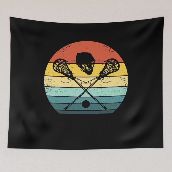 Item preview, Vintage Crossed Lax Crosse Retro Lacrosse designed and sold by KleverOlivier.