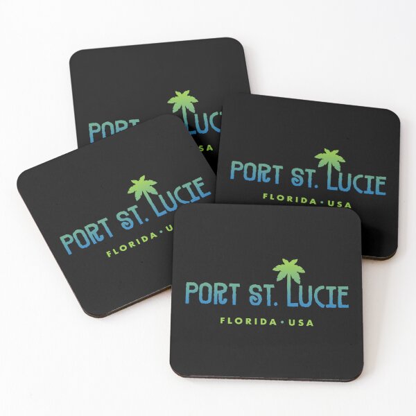 Item preview, Port St. Lucie Florida Palm Tree Design designed and sold by Futurebeachbum.