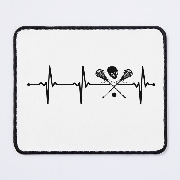Item preview, Lacrosse Heartbeat Pulse ECG for Lax Lovers Bv designed and sold by KleverOlivier.
