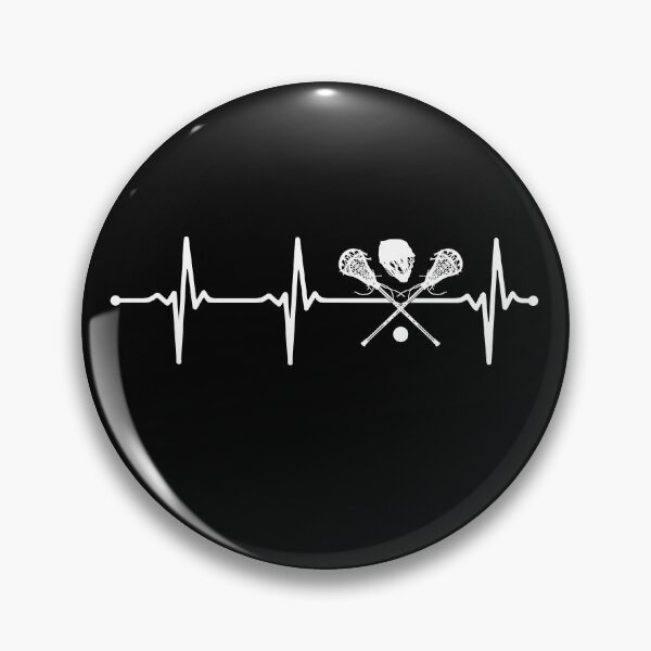 Item preview, Lacrosse Heartbeat Pulse ECG for Lax Lovers Wv designed and sold by KleverOlivier.