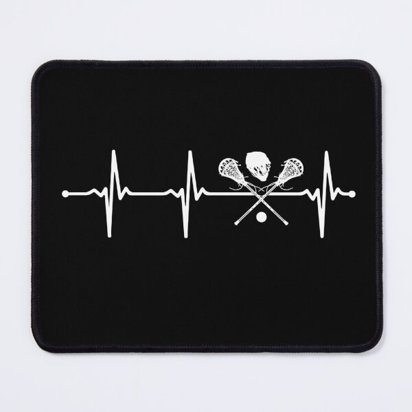 Item preview, Lacrosse Heartbeat Pulse ECG for Lax Lovers Wv designed and sold by KleverOlivier.