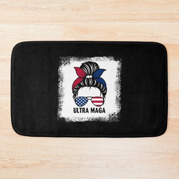 Item preview, Ultra Maga Messy Bun American Flag   designed and sold by Thongmuang.