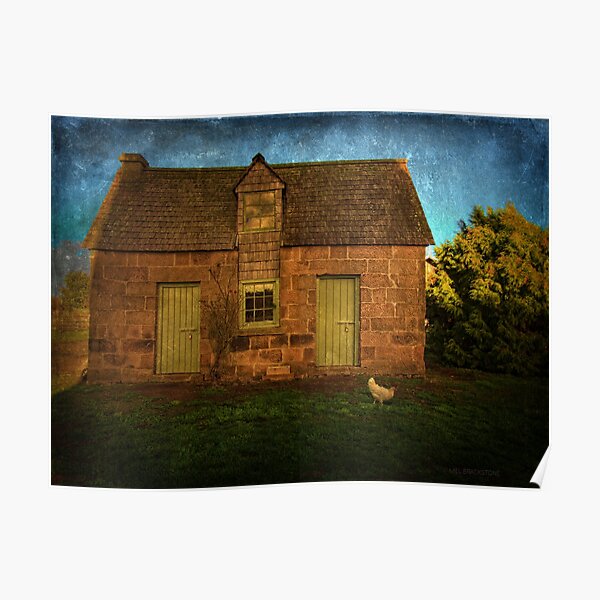 In the farmyard Poster
