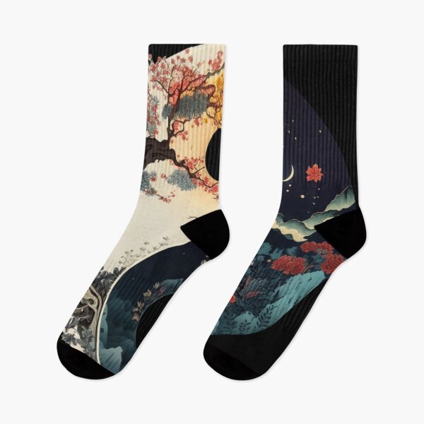 Item preview, Yin Yang - Mountains and Forest designed and sold by BeachBumPics.