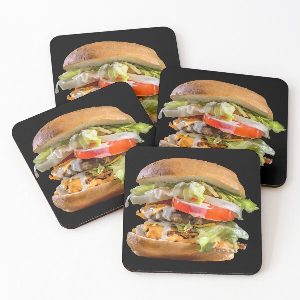 Item preview, Double Burger with fresh tomatoes designed and sold by Tui-Design.