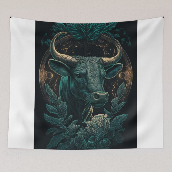 Item preview, Zodiac Signs Taurus #02-069 designed and sold by nikoart001.