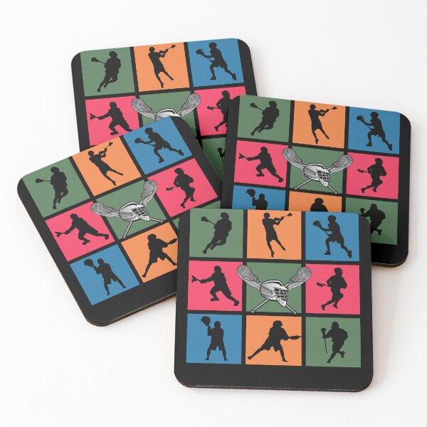 Item preview, Lacrosse Pop Art Player Poses designed and sold by KleverOlivier.