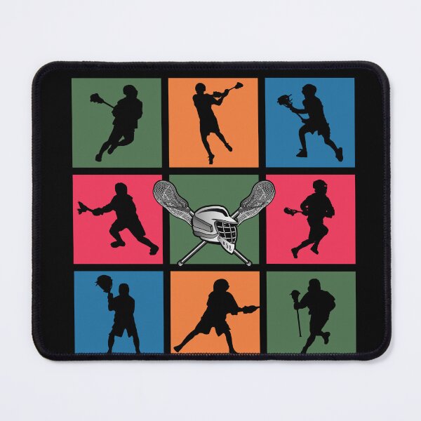 Item preview, Lacrosse Pop Art Player Poses designed and sold by KleverOlivier.