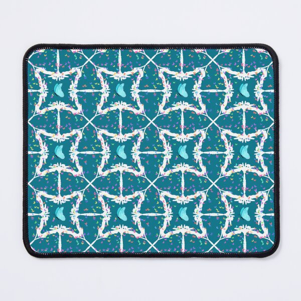 Item preview, Butterflies on Green Kaleidoscope Pattern designed and sold by designs-by-ann.