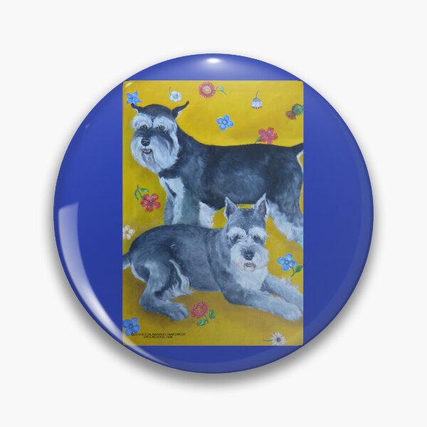 Item preview, Schnauzers designed and sold by M. E. Bilisnansky McMorrow.
