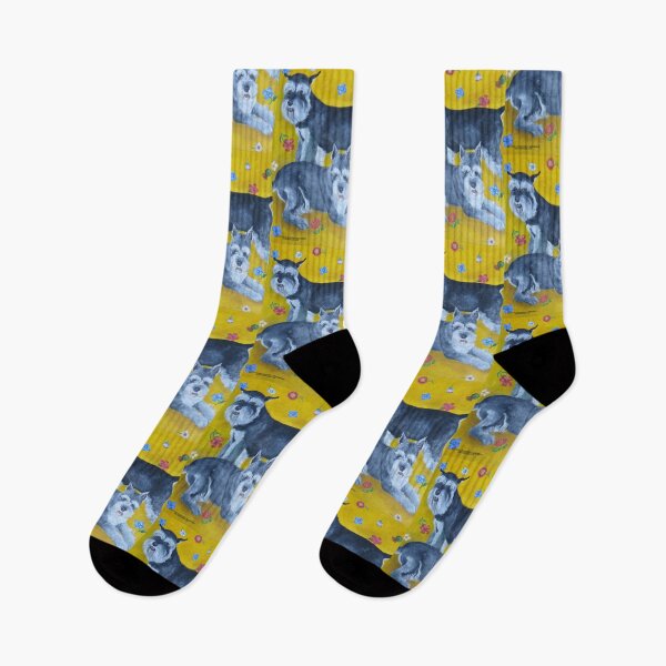Item preview, Schnauzers designed and sold by M. E.  Bilisnansky McMorrow.
