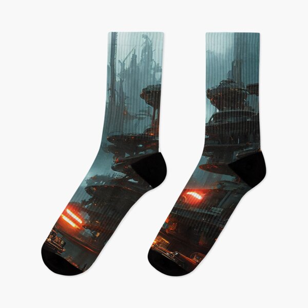 Item preview, Cyberpunk City XIX designed and sold by Hyper-Store.