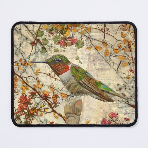 Item preview, Hummingbird And Wallflowers designed and sold by Angeles M. Pomata.