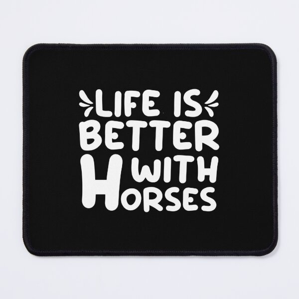 Item preview, Cute Life Is Better With Horses Horseback Riding designed and sold by jaftees.