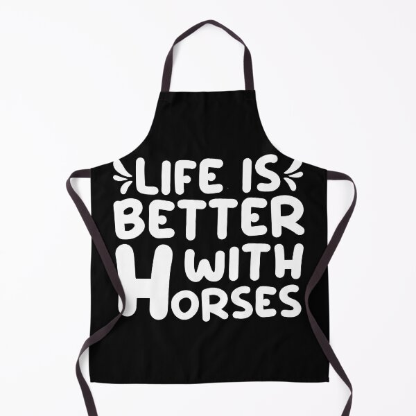 Item preview, Cute Life Is Better With Horses Horseback Riding designed and sold by jaftees.