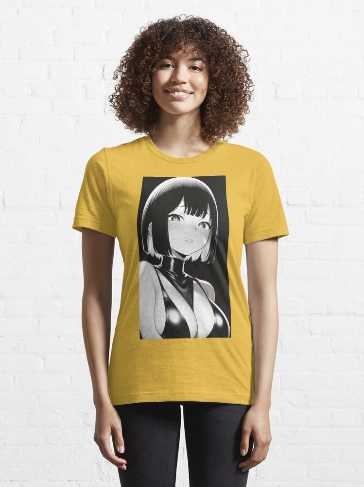 Printed T-shirt - Black/light purple - Ladies | H&M US