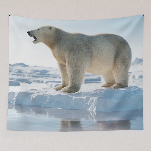 Item preview,  Polar Bear canvas, Polar Bear , animal, animals, Polar Bear wall art, Polar Bear artwork, wild, Polar Bear art,Polar Bear painting designed and sold by eyesight4vision.
